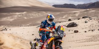 Red Bull KTM Factory Racing shines on shortened stage six of Dakar Rally