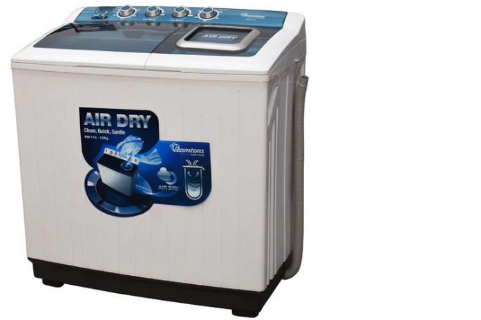 Ramtons Twin Tub Semi Automatic 10kg/8.5kg Washer – RW/116 Review